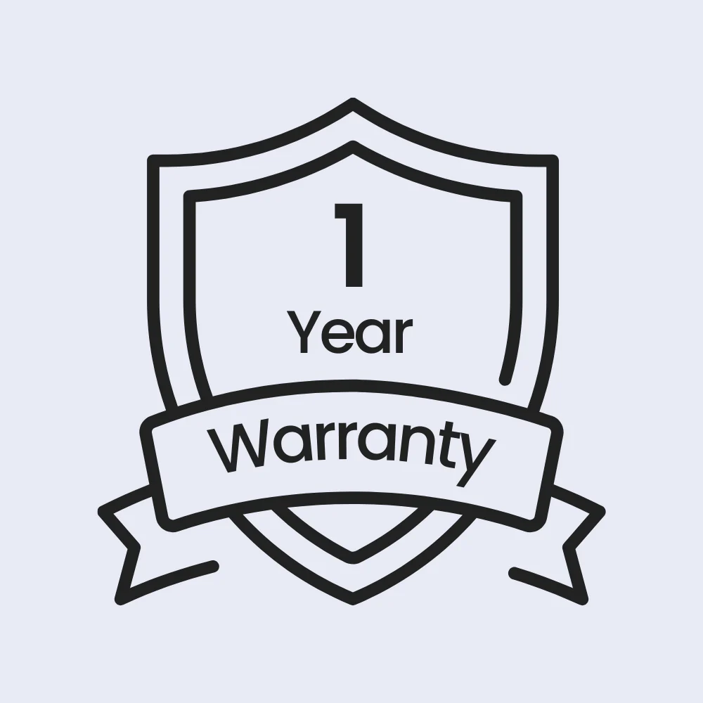 1-Year Warranty